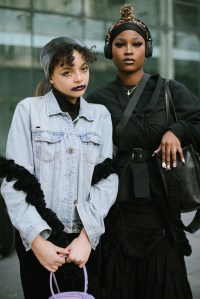 Street style at Paris Fashion Week Fall 2023