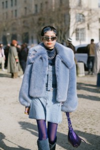 Street style at Paris Fashion Week Fall 2023