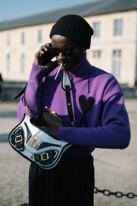 Street style at Paris Fashion Week Fall 2023