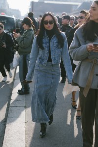 Street style at Paris Fashion Week Fall 2023
