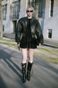 Street style at Paris Fashion Week Fall 2023