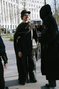 Street style at Paris Fashion Week Fall 2023