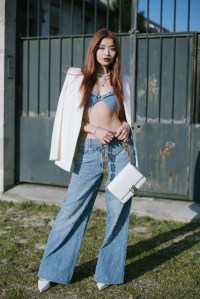 Street style at Paris Fashion Week Fall 2023