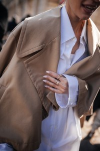 Street style at Paris Fashion Week Fall 2023