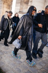 Street style at Paris Fashion Week Fall 2023
