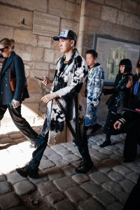 Street style at Paris Fashion Week Fall 2023