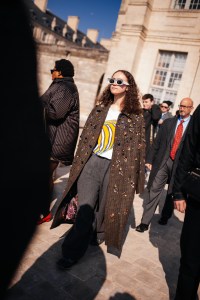 Street style at Paris Fashion Week Fall 2023