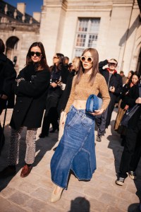 Street style at Paris Fashion Week Fall 2023
