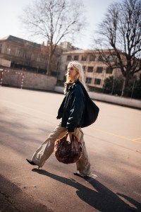 Street style at Paris Fashion Week Fall 2023