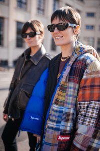 Street style at Paris Fashion Week Fall 2023