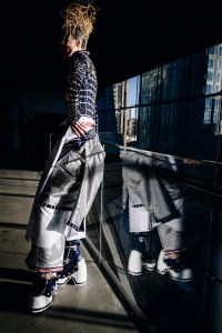 Backstage at Thom Browne RTW Fall 2023