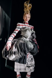Backstage at Thom Browne RTW Fall 2023