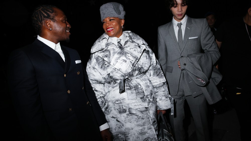 Front row at Thom Browne