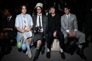 Tommy Dorfman, Ella Emhoff, and Noah Beck
