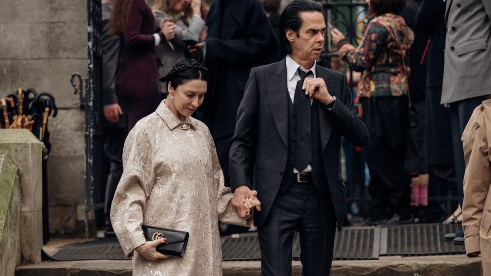 Susie Cave and Nick Cave