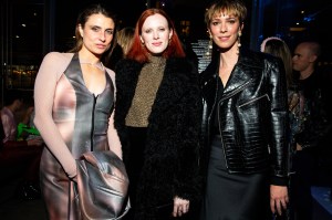 Rachel Rossin, Karen Elson and Rebecca Hall.