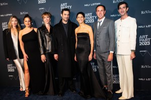 Martha Hunt, Ashley Graham, Rebecca Hall, Morgan Spector, Nili Lotan, Steven Beltrani and Edward Barsamian.