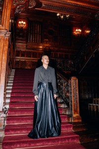 Backstage at Willy Chavarria RTW Fall 2023