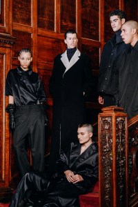 Backstage at Willy Chavarria RTW Fall 2023