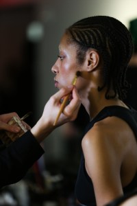 Backstage at Willy Chavarria RTW Fall 2023