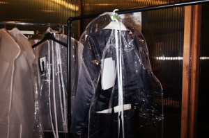 Backstage at Willy Chavarria RTW Fall 2023