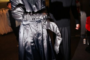 Backstage at Willy Chavarria RTW Fall 2023