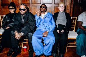 L-R; Rita Melssen, Dave East and Joey Badass