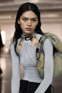 Backstage at Diesel RTW Fall 2023