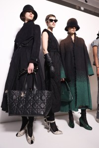 Backstage at Christian Dior RTW Fall 2023