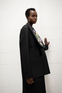 Backstage at Christopher Kane RTW Fall 2023