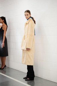 Backstage at Christopher Kane RTW Fall 2023