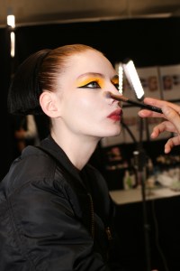 Backstage at Jean Paul Gaultier Couture Spring 2023