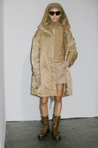 Backstage at Max Mara RTW Fall 2023