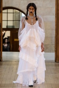 Runway at Bora Aksu  RTW Fall 2023 on February 17 , 2023 in London