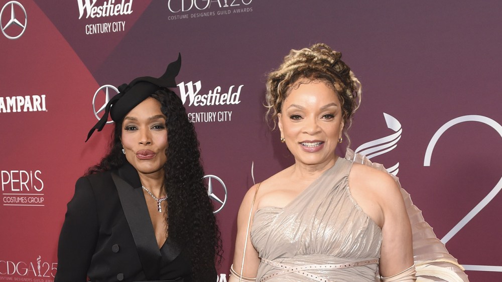 Angela Bassett and Ruth E. Carter at the 25th Costume Designers Guild Awards held at the Fairmont Century Plaza on February 27, 2023 in Los Angeles, California.