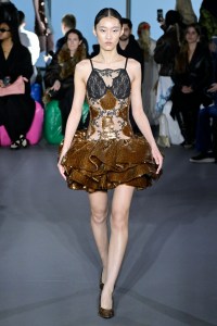 Runway at Christopher Kane RTW Fall 2023 on February 19, 2023 in London