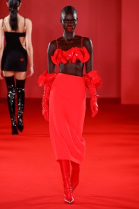 Runway at David Koma  RTW Fall 2023 on February 18, 2023 in London