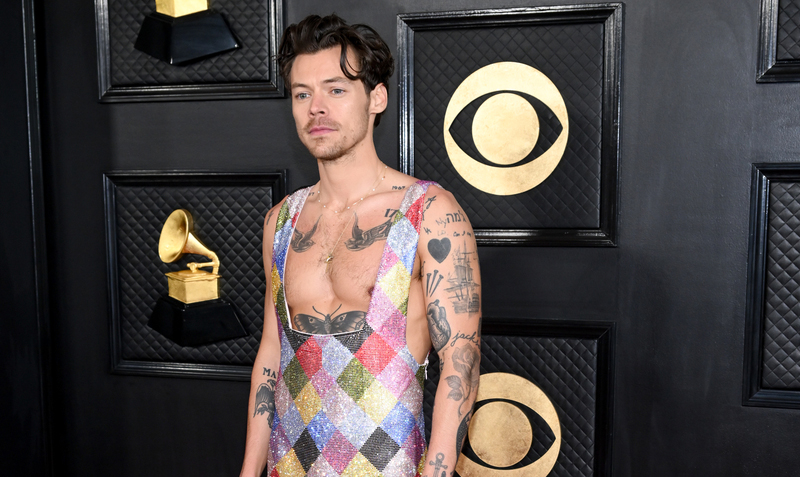 Harry Styles at the 2023 Grammy Awards on Feb. 5 in Los Angeles.