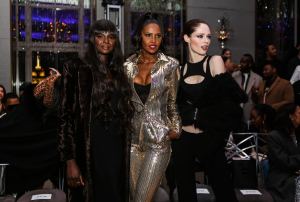 Duckie Thot, Ubah Hassan and Coco Rocha