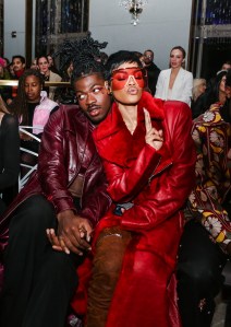Julia Fox, Lil Nas X, Teyana Taylor and Stephon Diggs