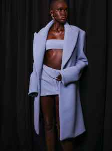 Backstage at LaQuan Smith RTW Fall 2023