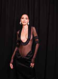 Backstage at LaQuan Smith RTW Fall 2023