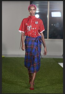 British Designer Patrick McDowell Showcases Sustainability at London Fashion Week
