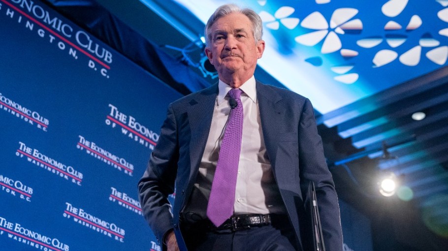 Federal Reserve Chair Jerome Powell at the Economic Club of Washington, Feb. 7, 2023.
