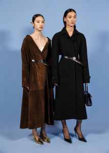 Backstage at Tory Burch RTW Fall 2023