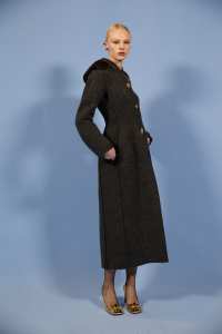 Backstage at Tory Burch RTW Fall 2023