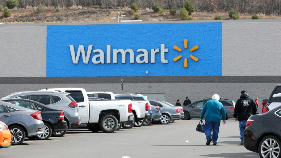 A Walmart store.