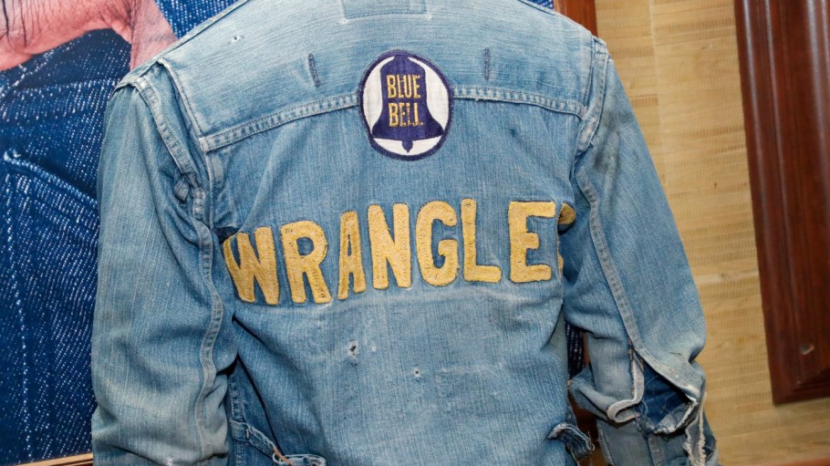 NEW YORK, NEW YORK - SEPTEMBER 14: Wrangler apparel is seen at Leon Bridges x Wrangler Collaboration Media Launch Event at Baby's All Right on September 14, 2022 in New York City.