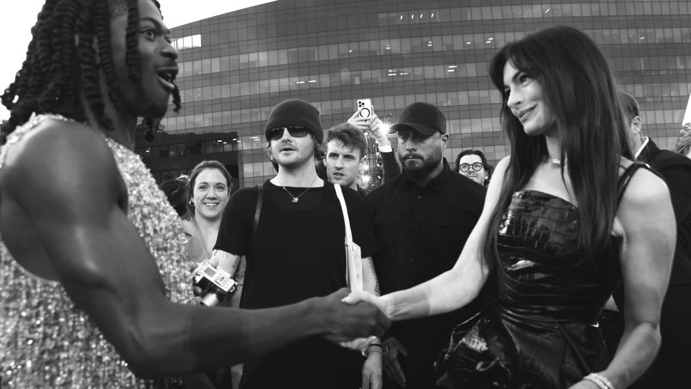 Lil Nas X and Anne Hathaway