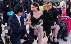Ke Huy Quan and Lily James